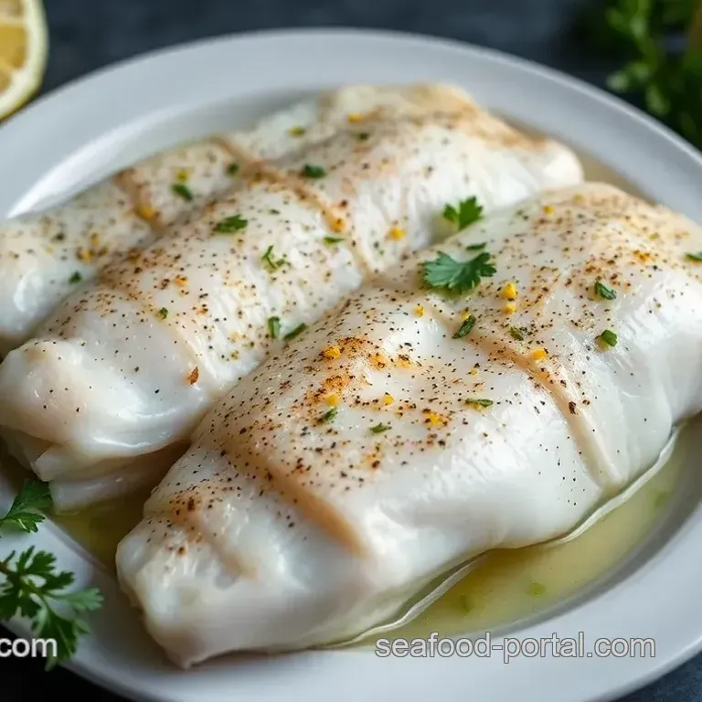 Air Fryer Sea Bass with Garlic and Lemon