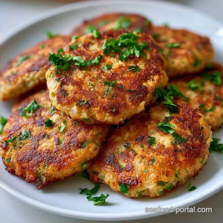 Crispy Air Fryer Tuna Patties