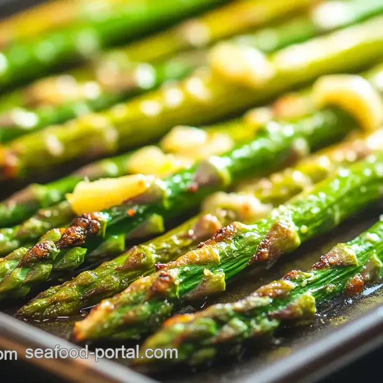 Asparagus Elevenses: Lemon & Parmesan Baked Spears