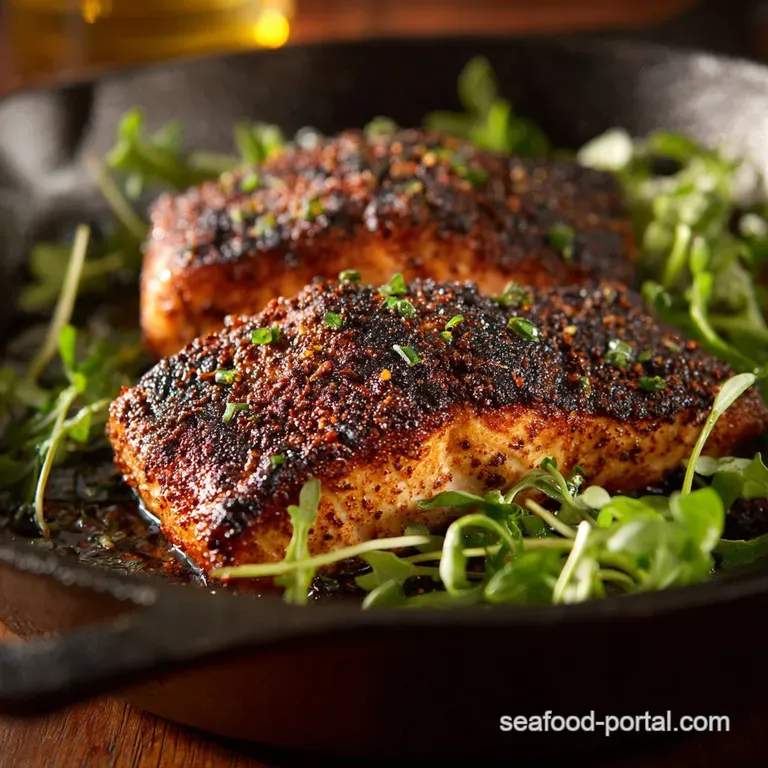 Blackened Salmon: Hot Fast and Flawlessly Crusted in Cast Iron