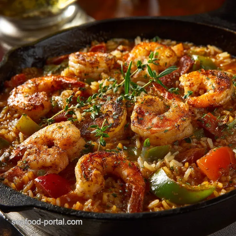 The Proper Louisiana Shrimp Jambalaya Onepot Perfection presentation