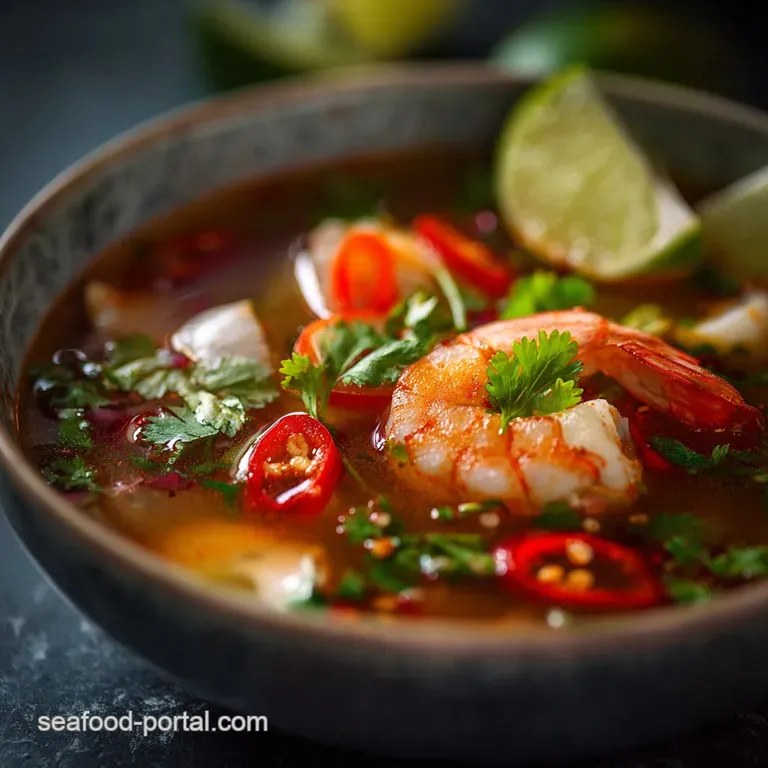 The Perfect Tom Yum Shrimp Soup Goong Hot Sour Aromatic