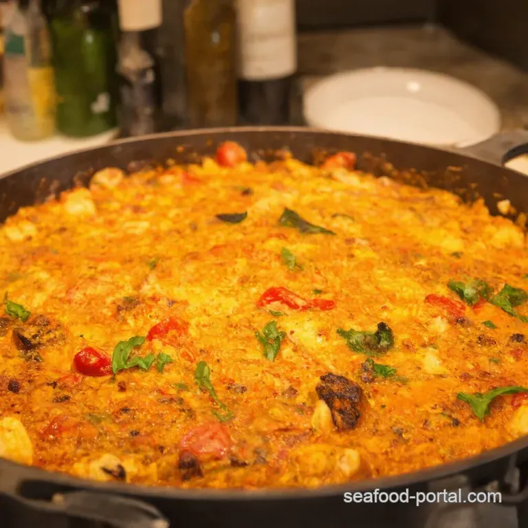 Authentic Valencian Paella presentation