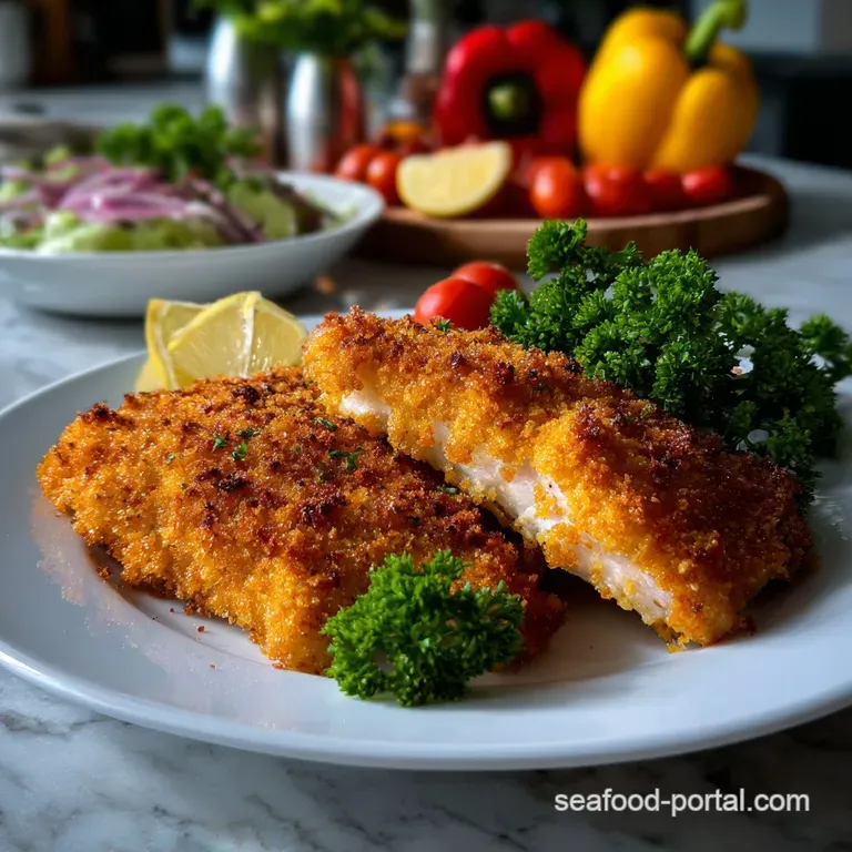 How to Bake Breaded Fish Perfectly: Crispy & Flaky presentation