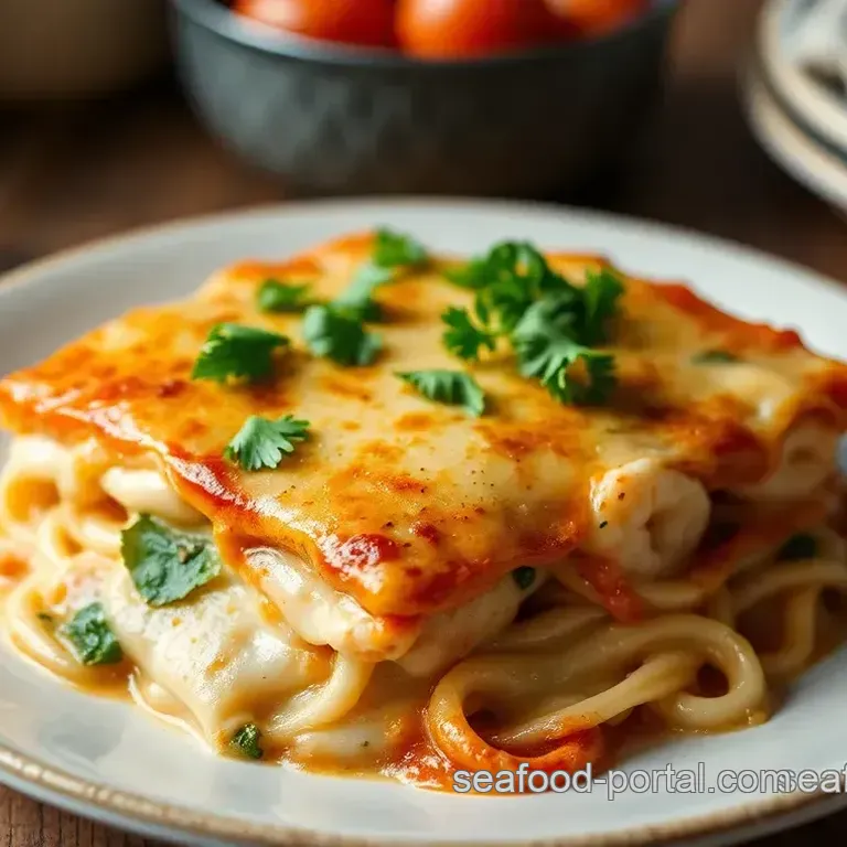 Quick & Creamy Seafood Lasagna: A Culinary Delight in 65 Minutes