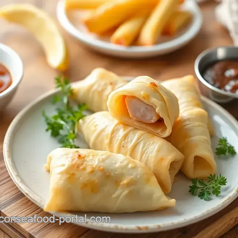 Bake Fish Pastry Rolls