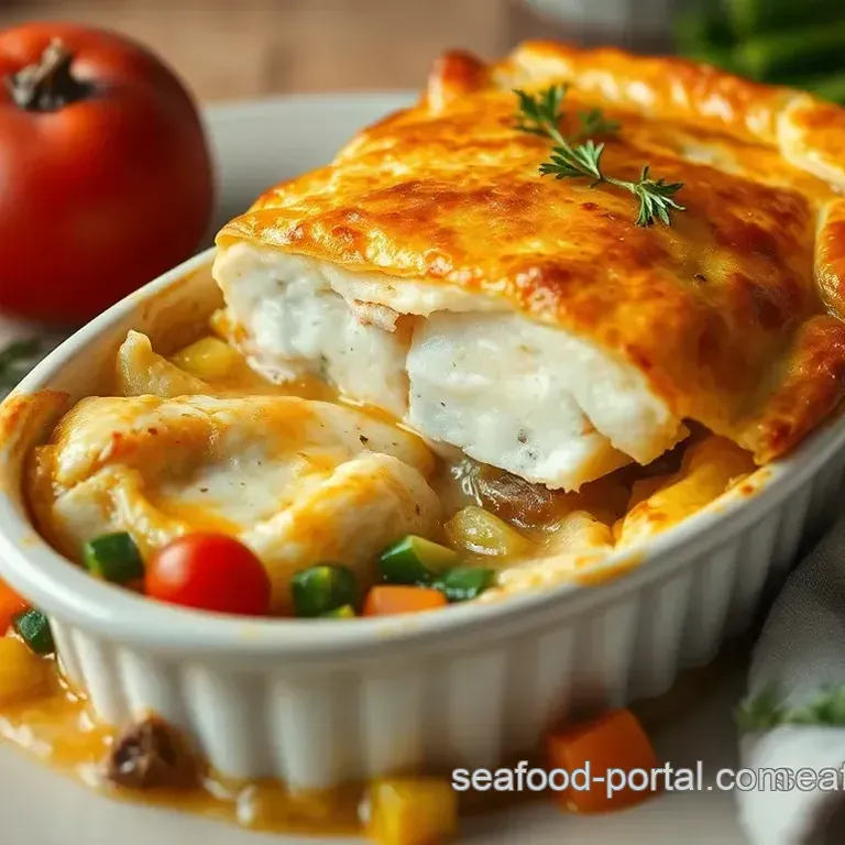 Delicious Fish Pie with Veggies