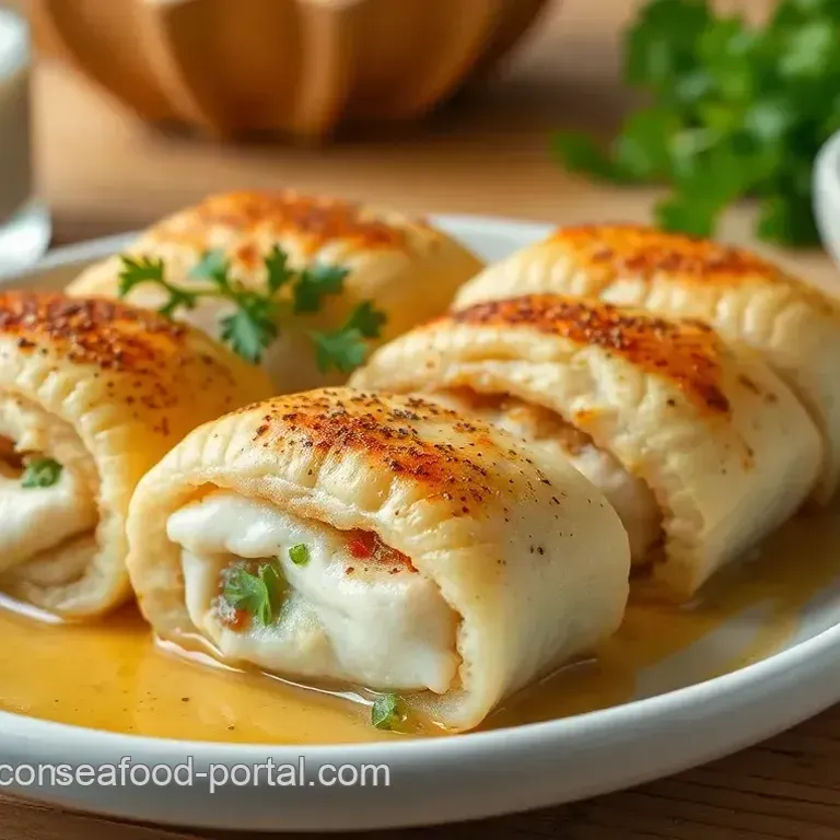 Bake Fish Savory Rolls - Delicious & Quick