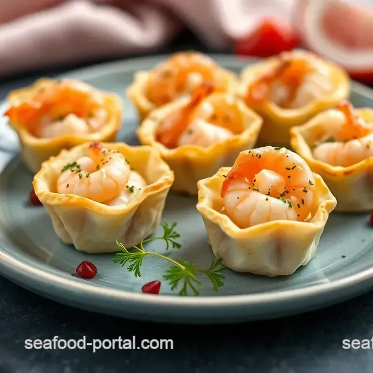 Bake Prawn Pastry Bites