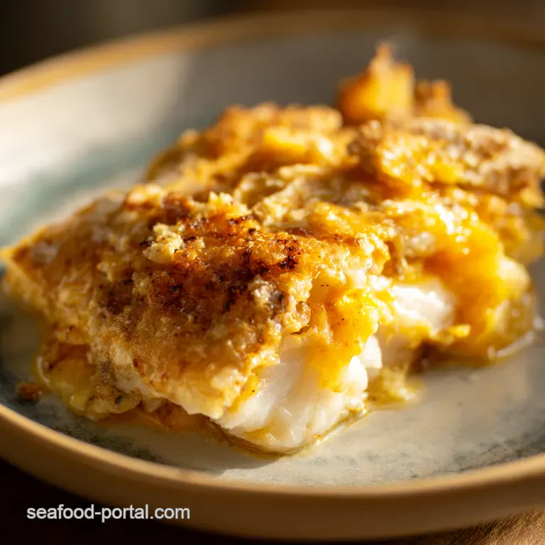 Baked Cod and Potato Gratin a Simple Weeknight Wonder presentation