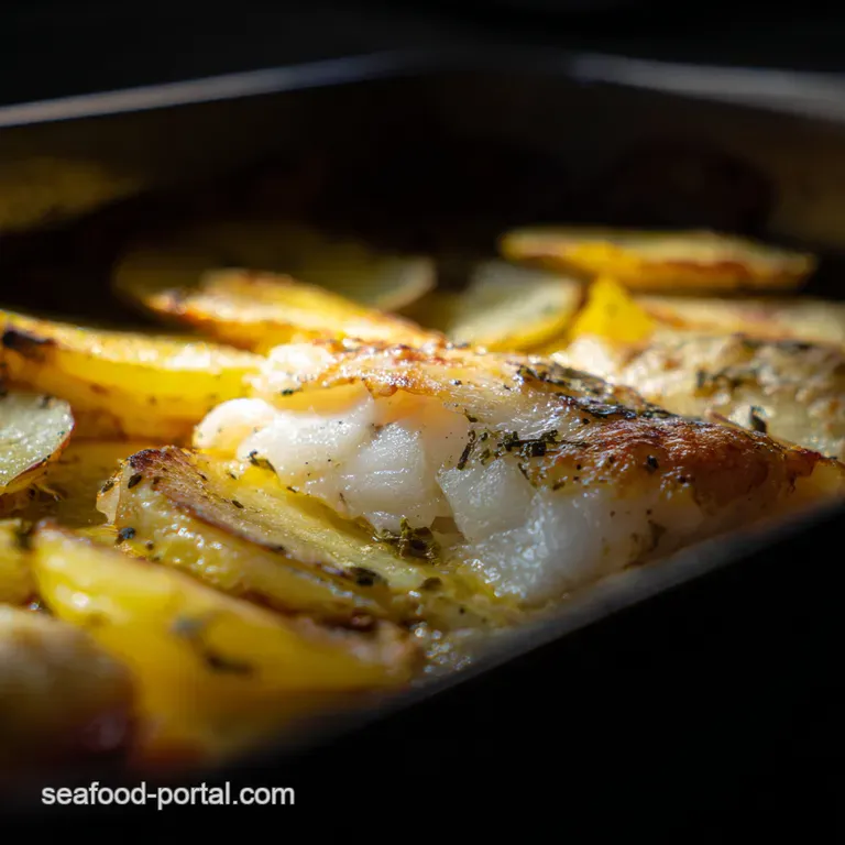 Baked Cod and Potato Gratin A Simple Weeknight Wonder