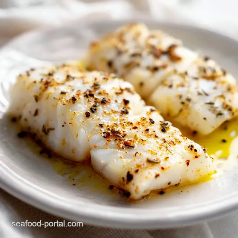 Recipe for Cod Fish: Buttery Baked Cod
