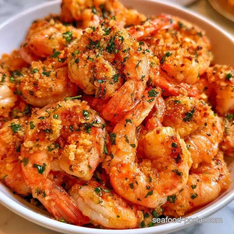 A scoop of creamy seafood casserole with fresh parsley on a white plate beside a slice of buttery toasted bread.