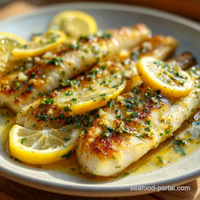 Lemon Garlic Baked Pollock Fish: Flaky and Zesty