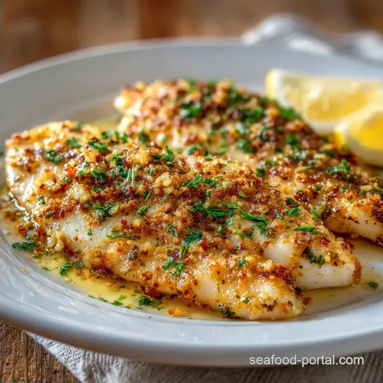 Baked Tilapia with Lemon and Garlic: Buttery and Flaky