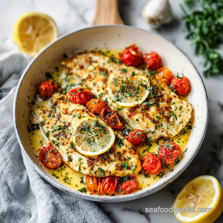 Baked Tilapia Recipe with Lemon: Citrusy and Silky