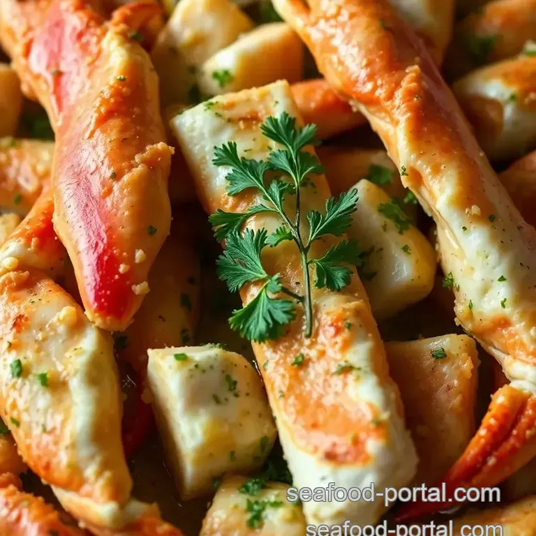 Baking Frozen Crab Legs: A Delightful Seafood Treat presentation