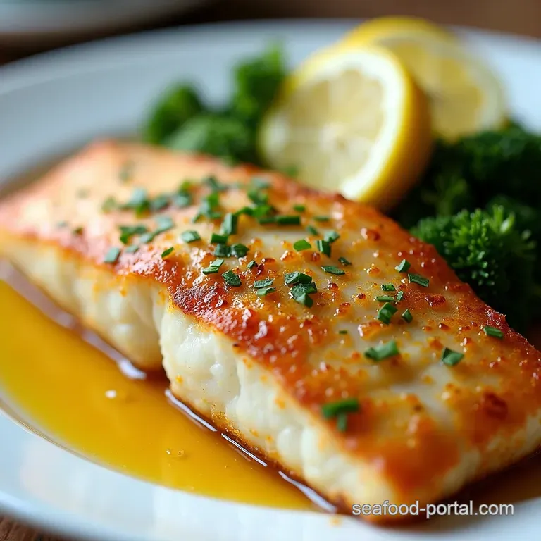 Basa Brilliance PanSeared Fillets with LemonKissed Brown Butter