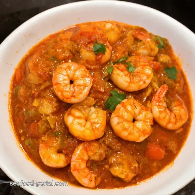 Bayou Bliss Classic Shrimp Creole presentation