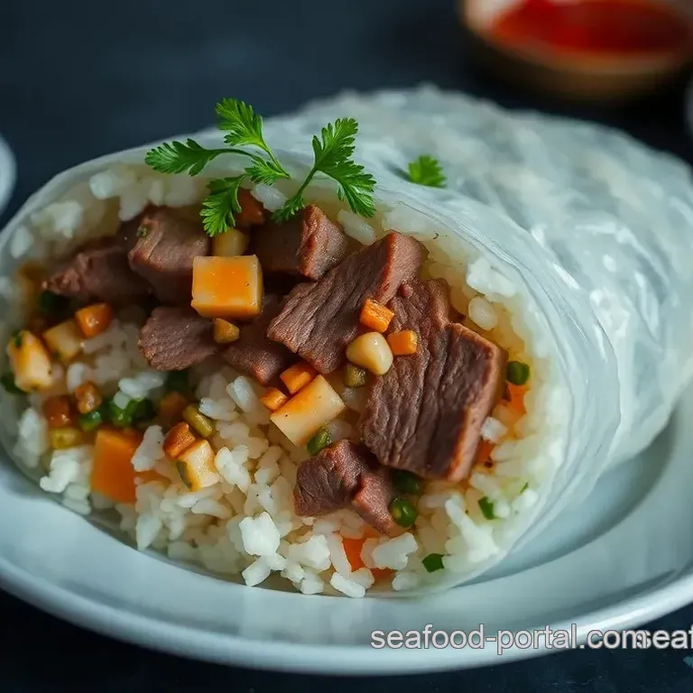 Beef Gimbap: Korean Rice Rolls with Marinated Beef and Vegetables
