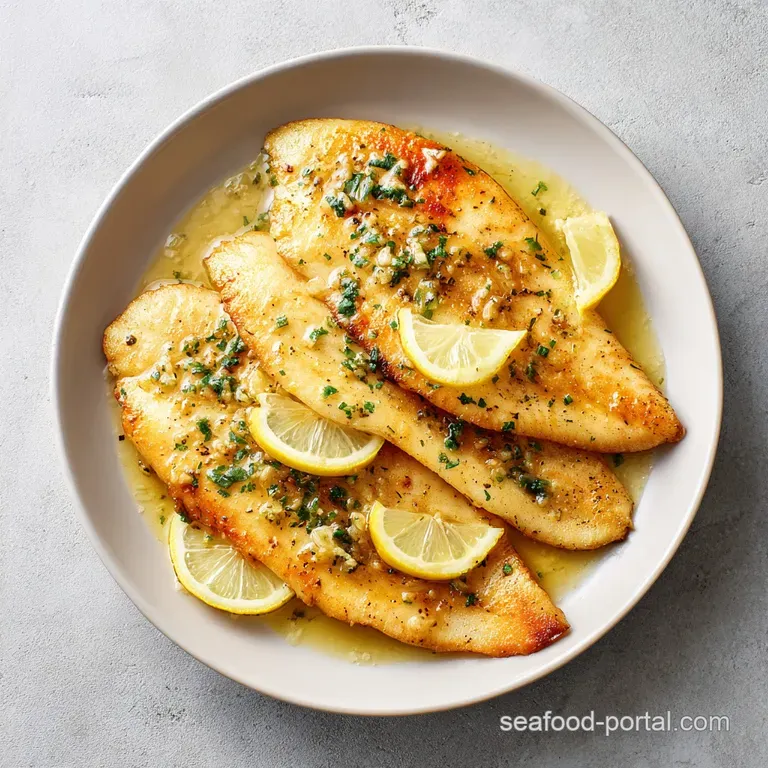 Best Recipe for Tilapia Fish: Lemon Pepper Garlic