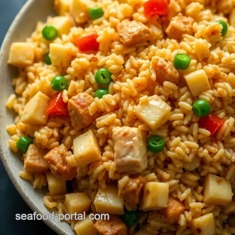Better-Than-Takeout Chicken Fried Rice presentation