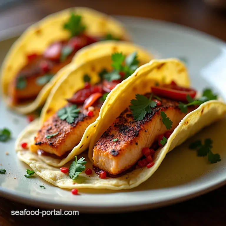Blackened Salmon Tacos A Weeknight Fiesta for Two