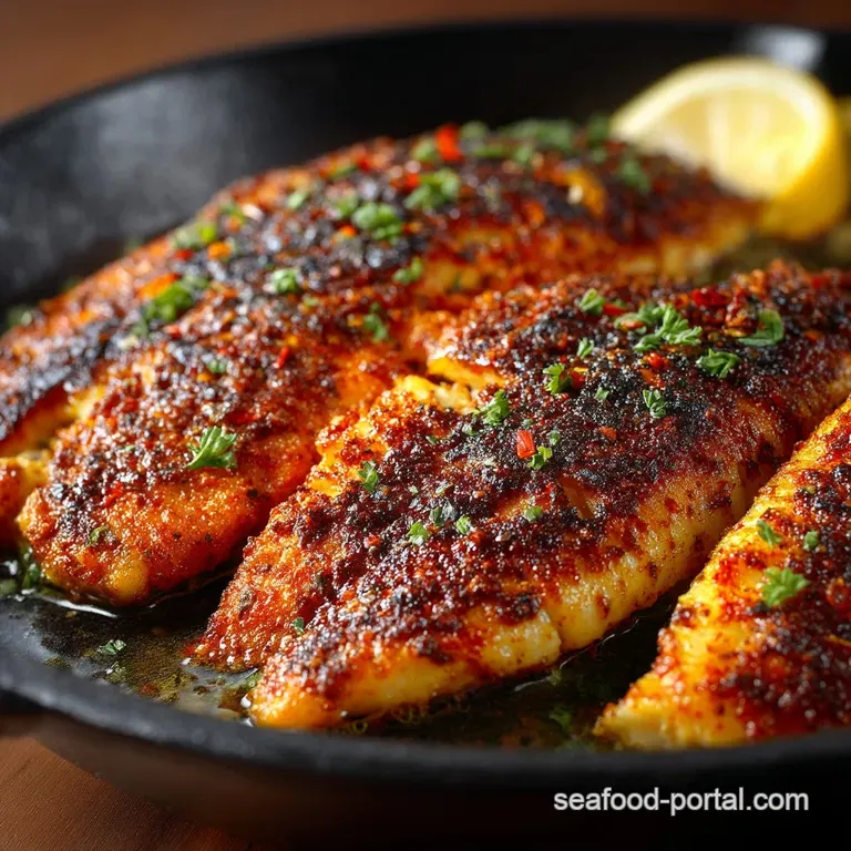 Smokehouse Sensation Perfectly Blackened Tilapia in Under 20 Minutes