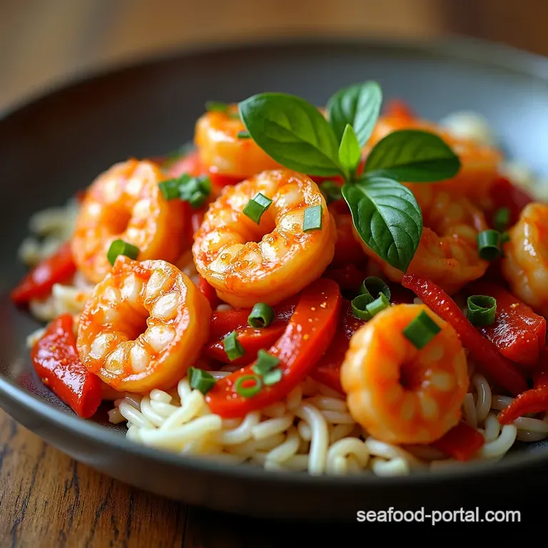 Blazing Wok Kung Pao Shrimp Authentic Flavour Home Kitchen Speed