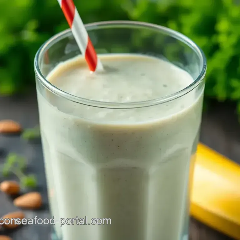 Blend Creamy Sea Moss Smoothie in 10 Min Creamy Sea Moss Smoothie