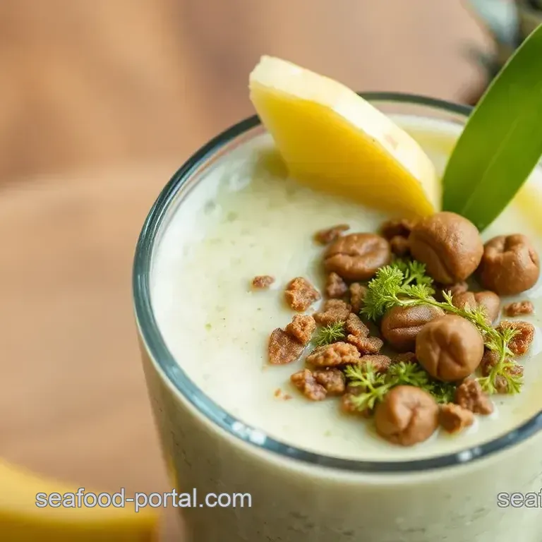 Pineapple Sea Moss Smoothie Bowl