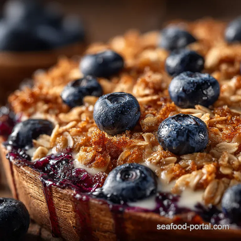 Blueberry Bliss Baked Oatmeal