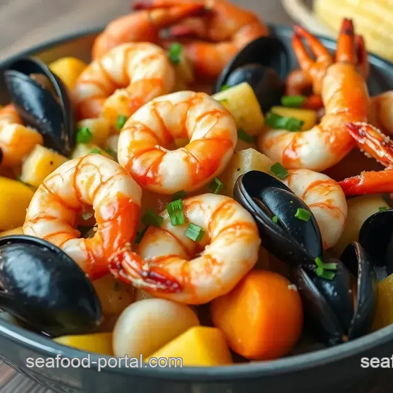 New Orleans Seafood Boil No Butter
