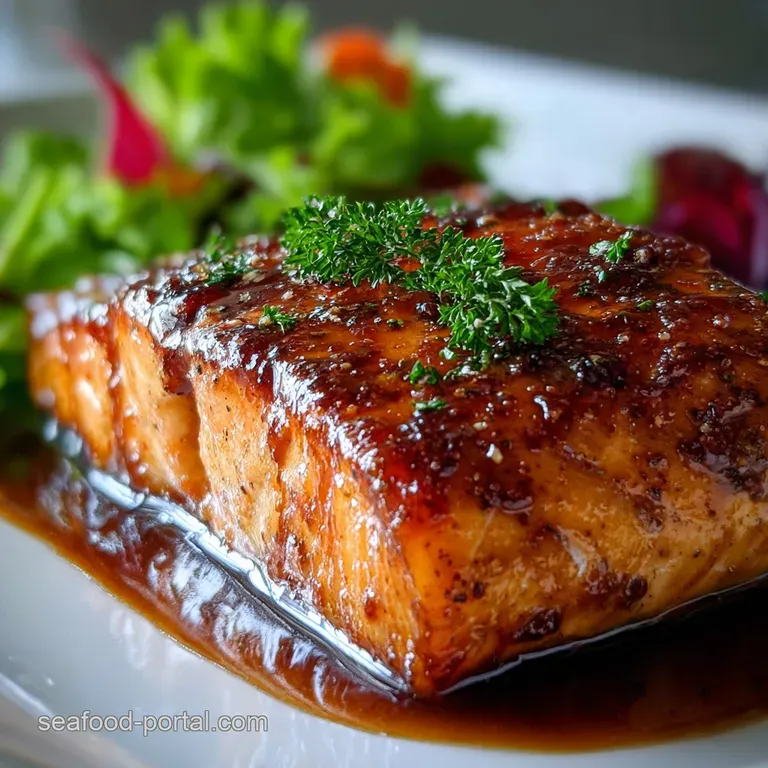 Bourbon Glazed Salmon: Oaky Ginger Lime