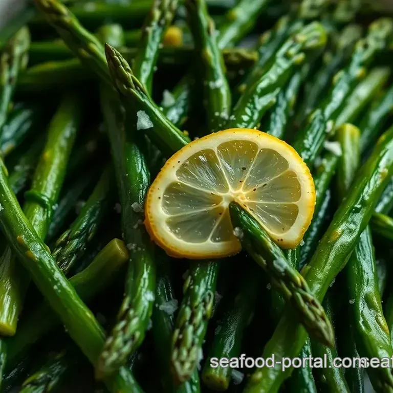 Bright and Tender Steamed Asparagus with Lemon Zest