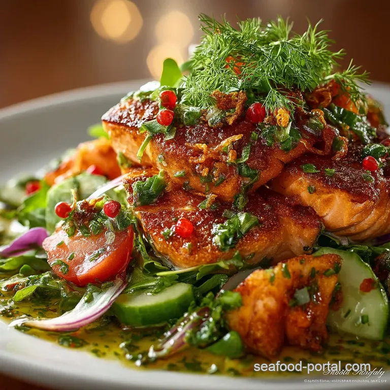 The Proper Flake Bright Herby Flaky Salmon Salad No Mayo Optional