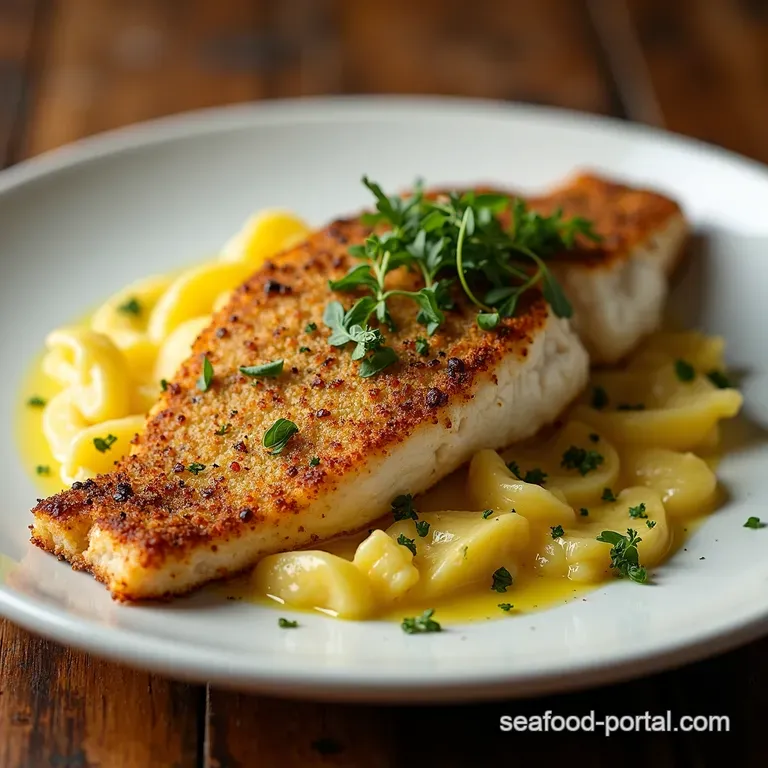 Brilliant Baked HerbCrusted Fish
