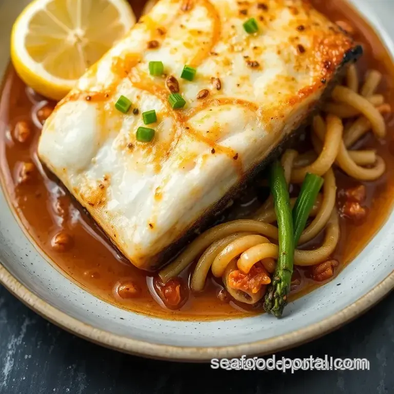 Broil Miso Chilean Sea Bass in 30 Minutes presentation