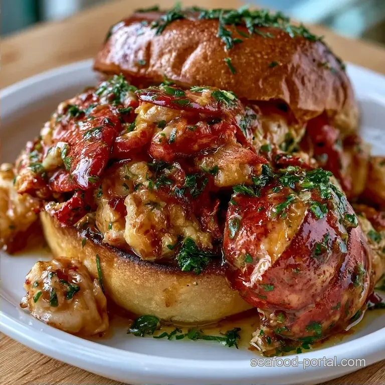 Brown Butter Lobster Roll with Fresh Thyme