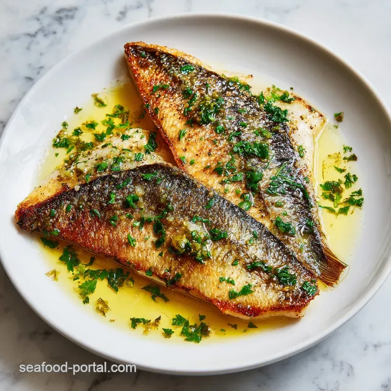 Butter Basted Grilled Sea Bass: Silky and Golden