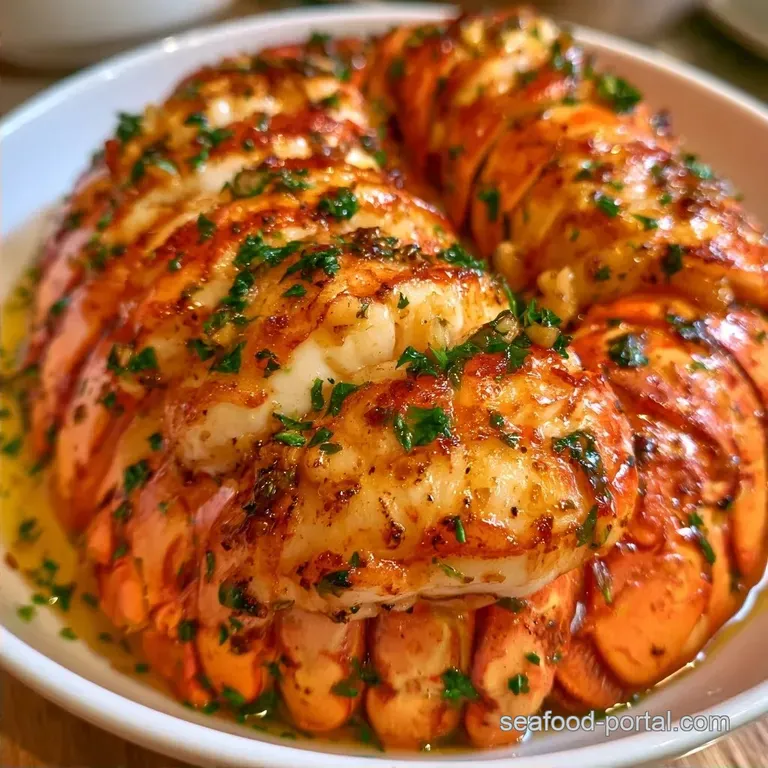 Butter Basted Lobster Tails with Garlic