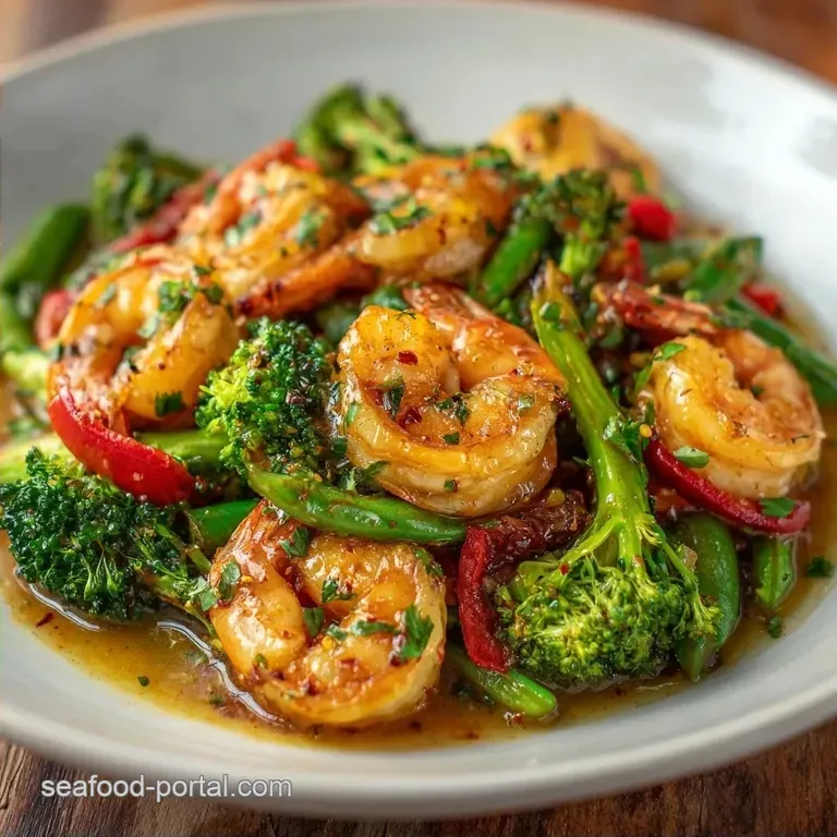 Butter Garlic Shrimp Vegetables: 20-Minute Meal
