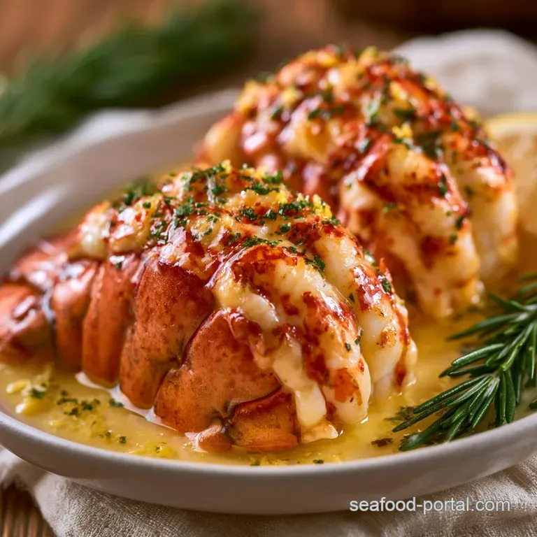 Butter Poached Lobster Tail: Silky and Luxurious