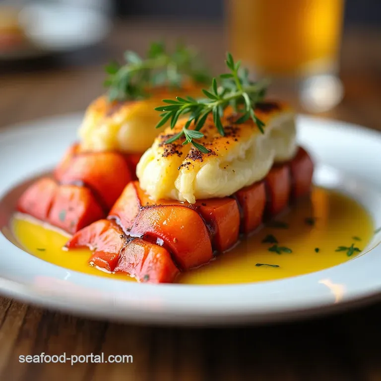 Butter Poached Lobster Tails Liquid Gold Luxury