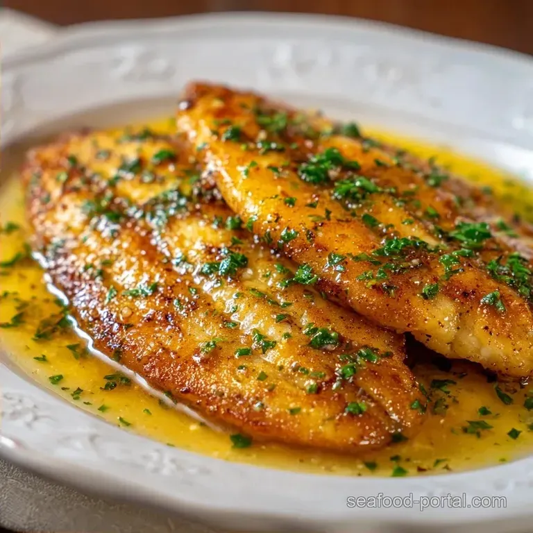 Butter Sauce Tilapia: Pan-Seared and Golden