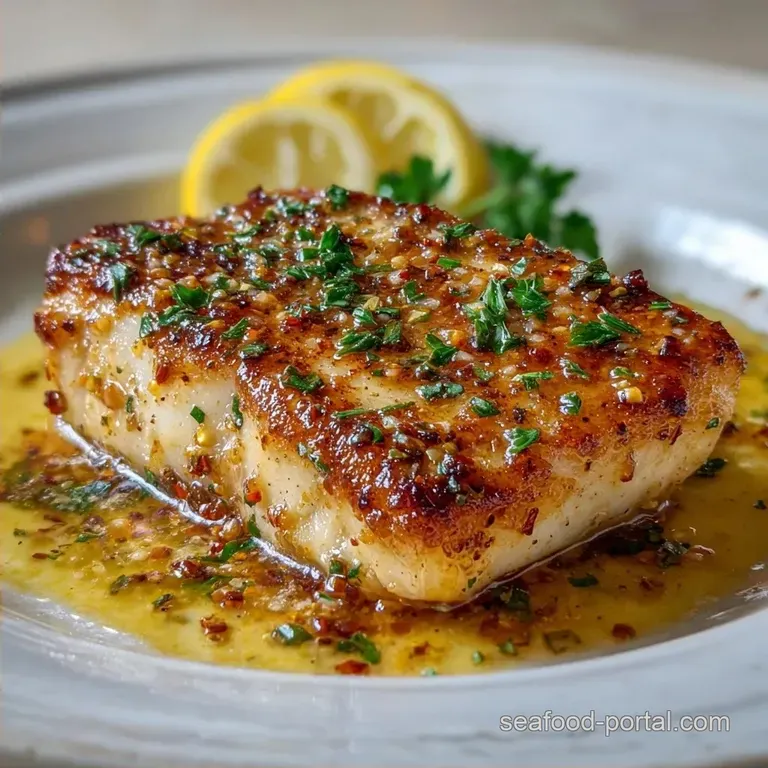 Fish Fillet: Pan-Seared and Buttered
