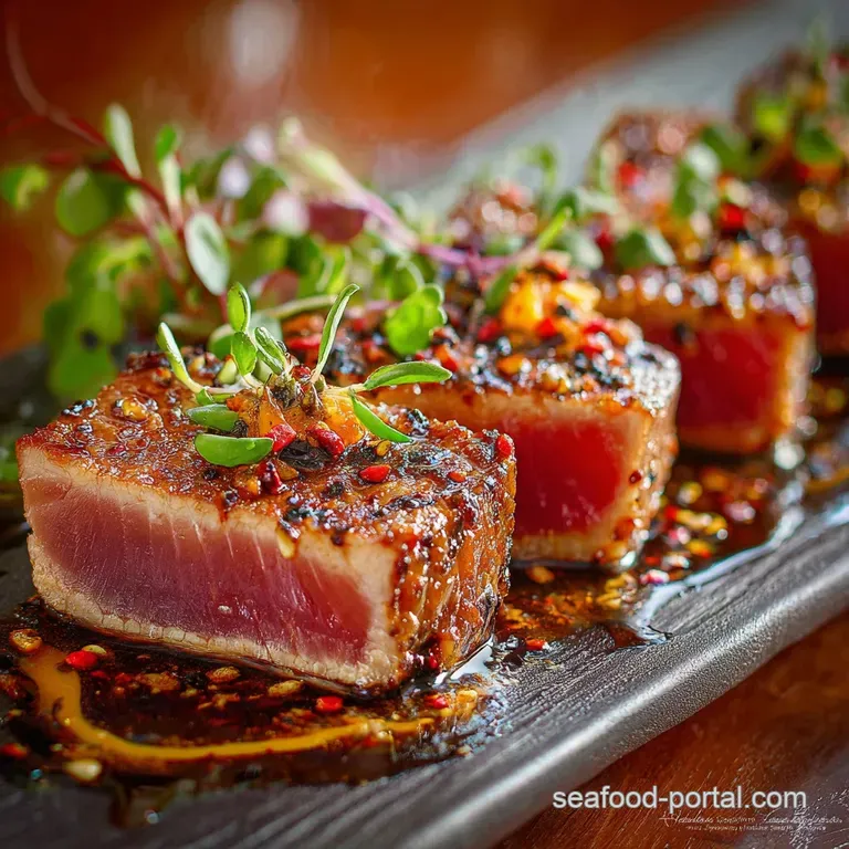 Smoked Ahi Tuna: the Ultimate Buttery Fillet Guide presentation