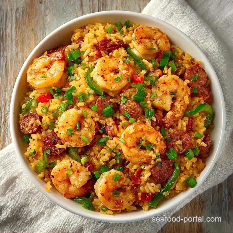 One-Pot Cajun Shrimp Rice Skillet