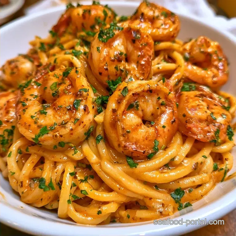 Cajun Shrimp Spaghetti in 30 Minutes