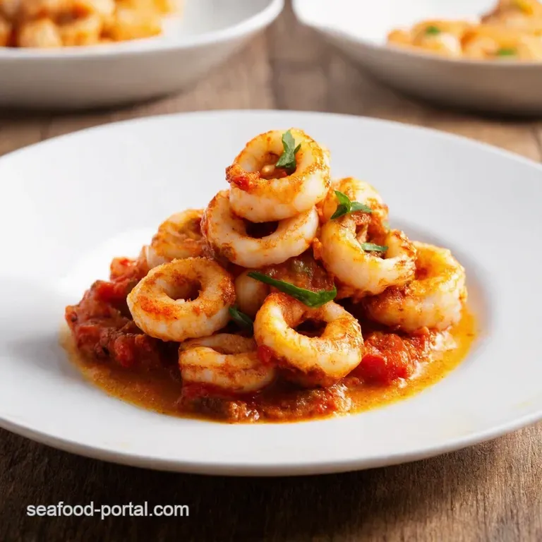 Calamari Puttanesca A Mediterranean Kiss